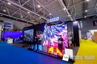 直擊深圳ISLE現場，新亞勝光電展位成超燃打卡點！LED屏租賃新體驗引爆展會